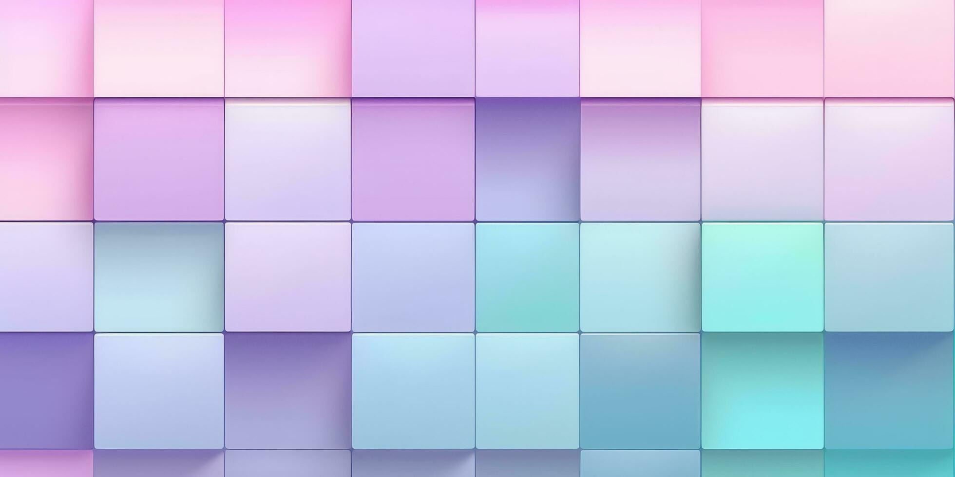 Pastell- Backstein Hintergrund Gradient bunt Block Hintergrund abstrakt foto