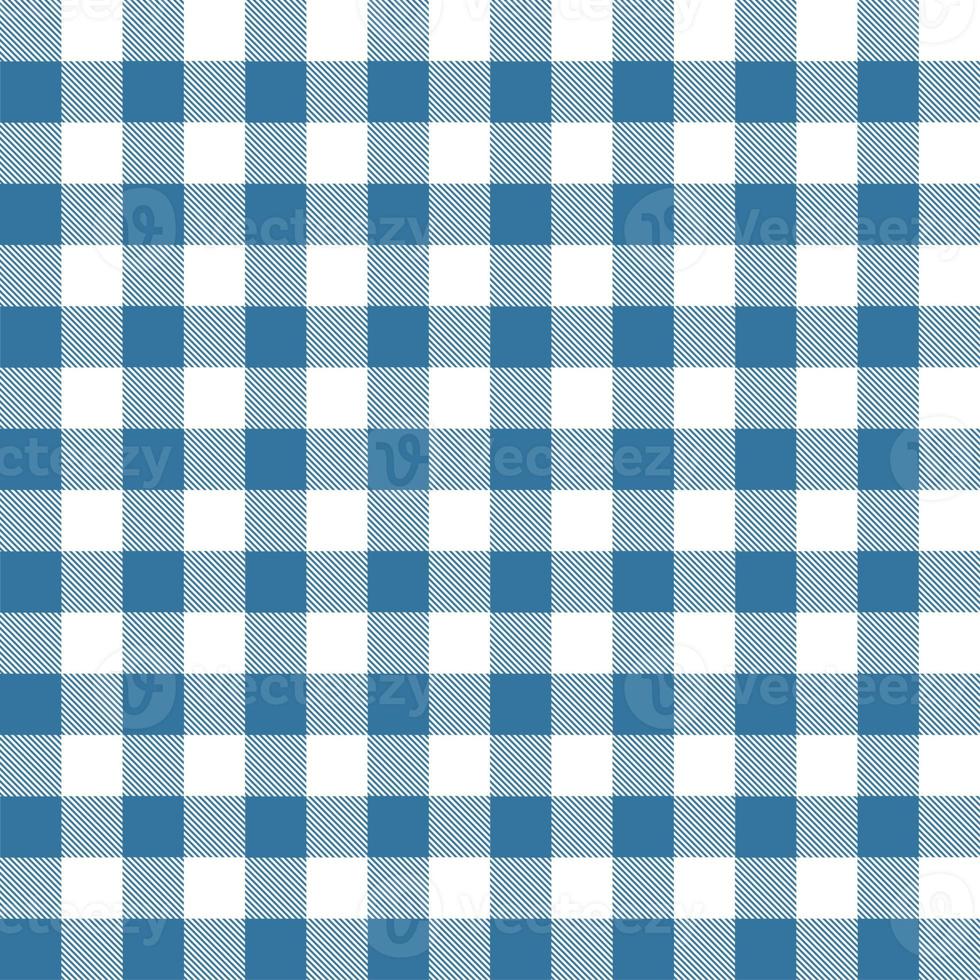 Gingham nahtlos Muster, Blau und Weiss, können Sein benutzt im dekorativ Entwürfe. Mode Kleider Bettwäsche setzt, Vorhänge, Tischdecken, Notizbücher, Geschenk Verpackung Papier foto