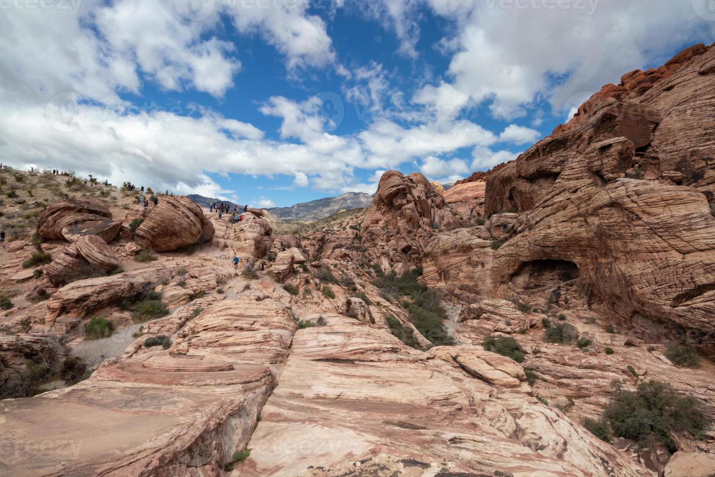 Red Rock Canyon Nationales Naturschutzgebiet in Nevada foto