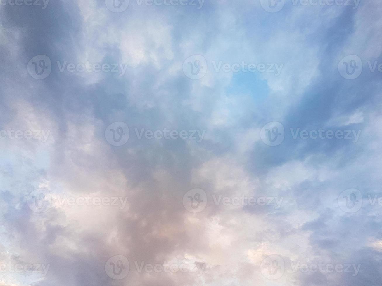 Himmel mit Wolken Landschaft Hintergrund foto