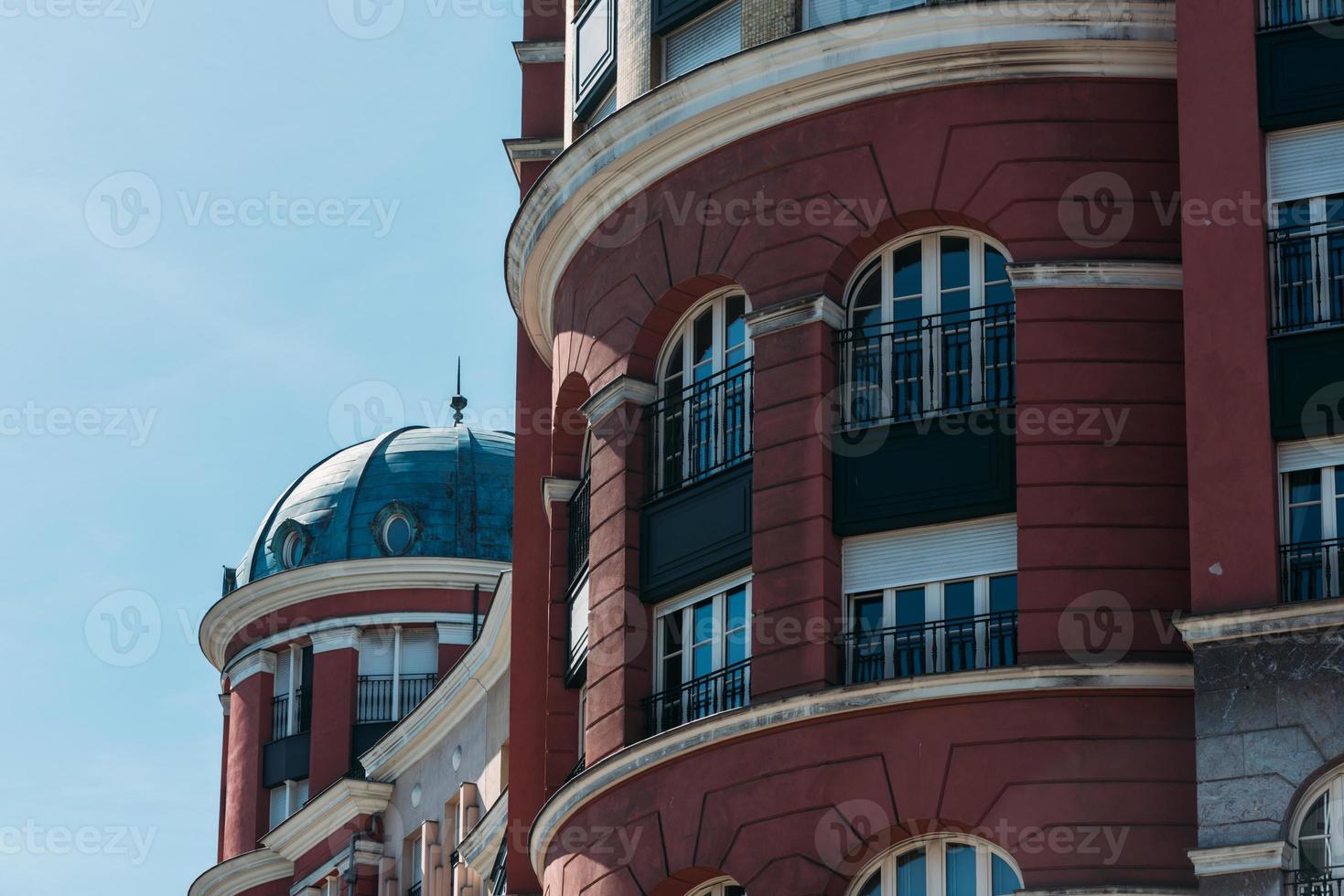 traditionell die Architektur beim bilbao Stadt, Spanien foto