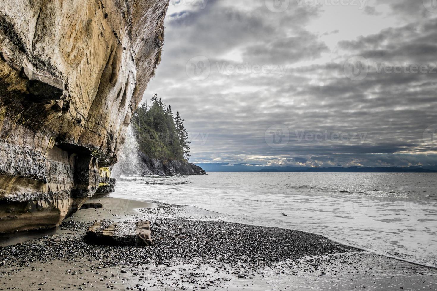 robust Küste beim Juan de fuca Provinz Park foto