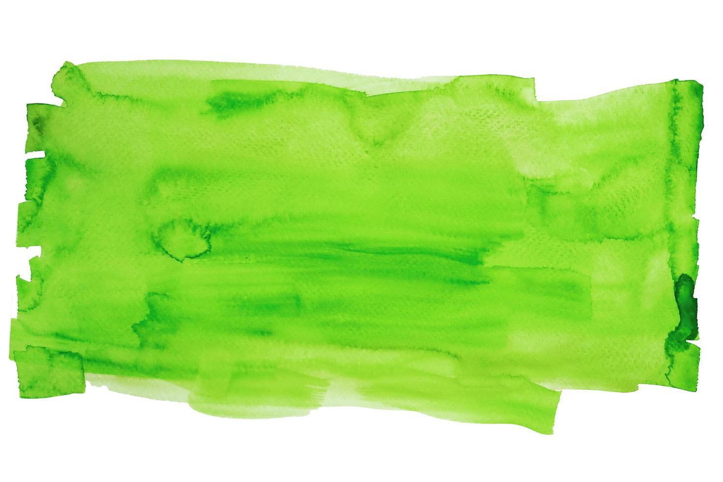 Grün Aquarell Hand Gemälde und Spritzen abstrakt Textur auf Weiß Papier Hintergrund foto