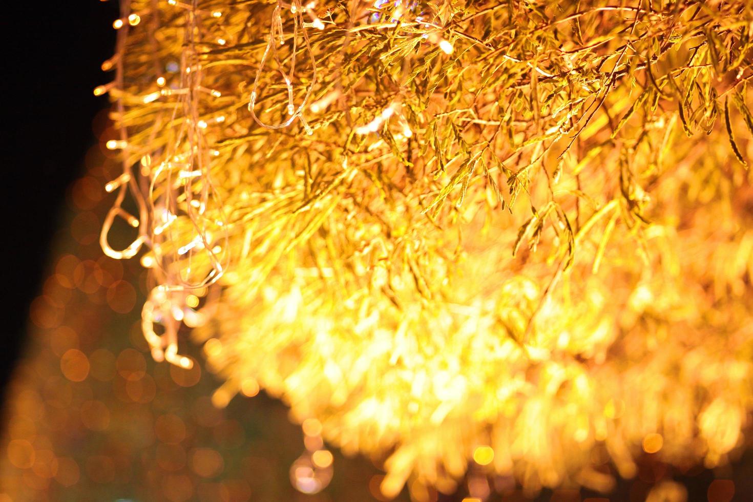 Bokeh Beleuchtung Hintergrund. abstrakt mehrfarbig licht.weihnachten Konzept. foto