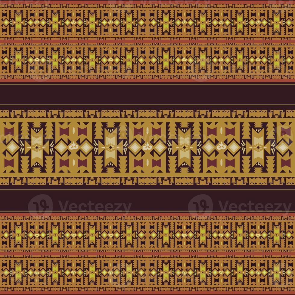 Ikat geometrisch Folklore Ornament. Stammes- ethnisch Textur. nahtlos gestreift Muster im aztekisch Stil. Zahl Stammes- Stickerei. indisch, skandinavisch, Gyp sy, Mexikaner, Volk Muster.ikat nahtlos Muster. foto