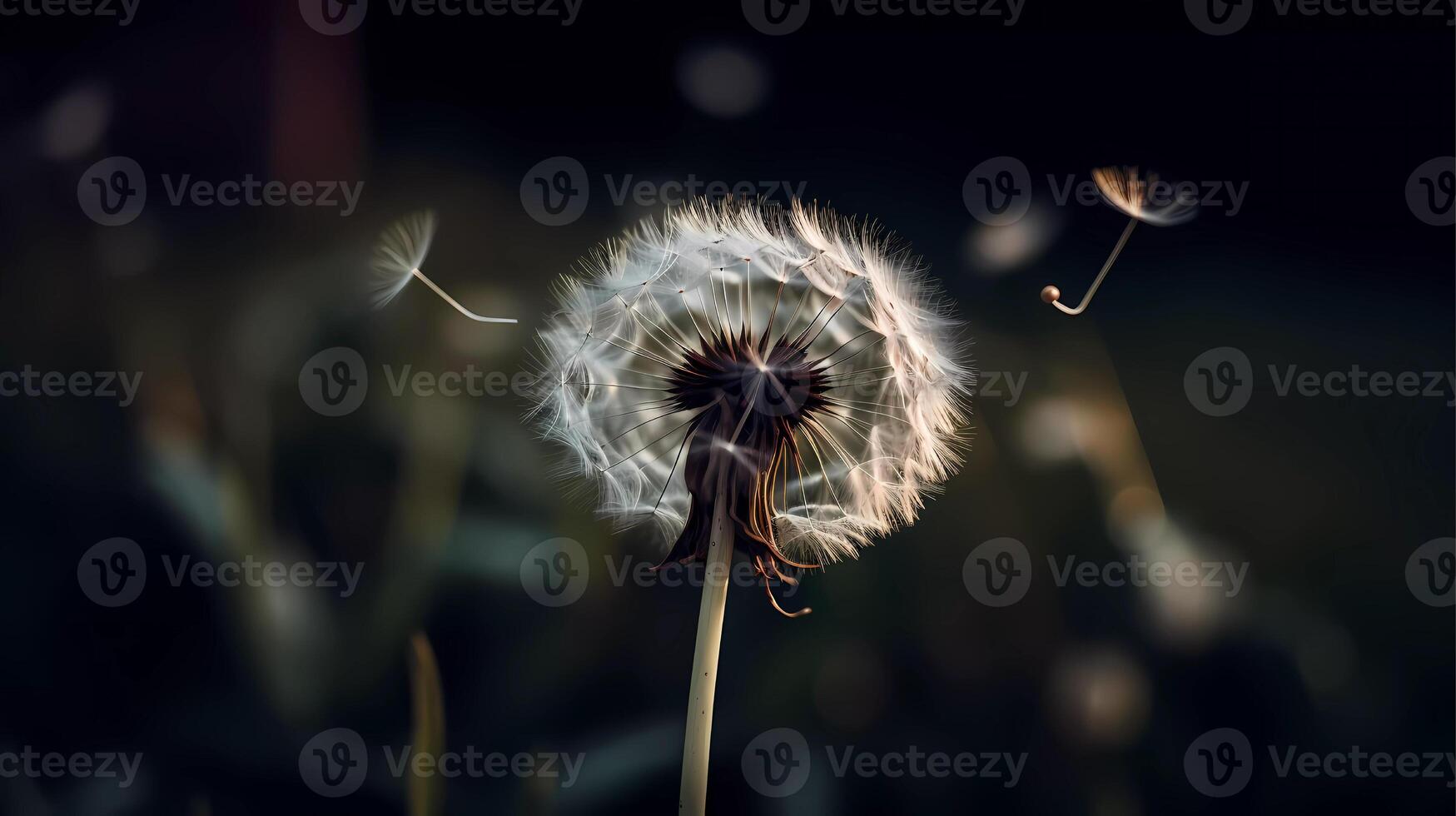 schön botanisch Blume Eleganz Stimmung oder Emotion generativ ai foto