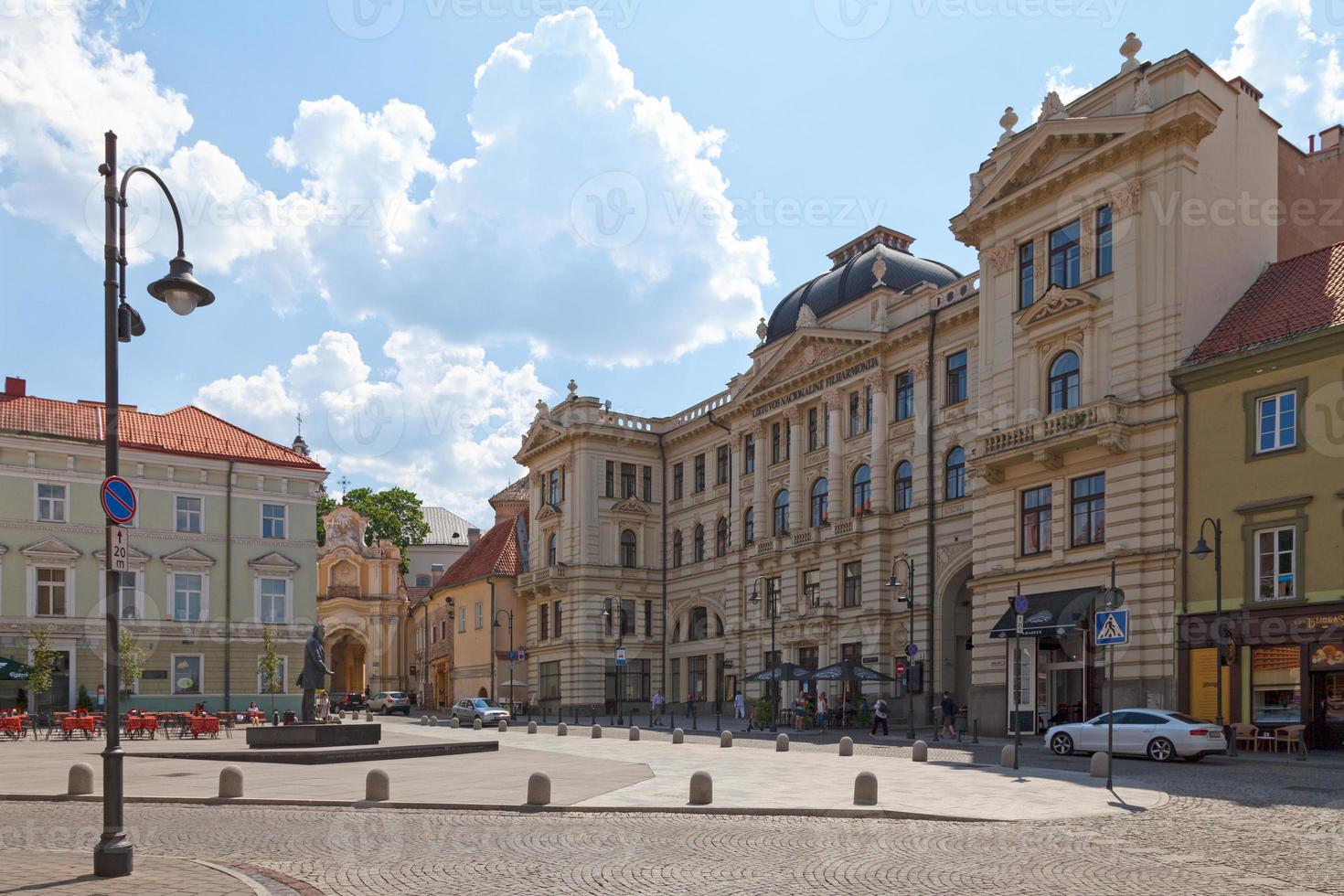 litauisch National Philharmonie Gesellschaft im vilnius foto