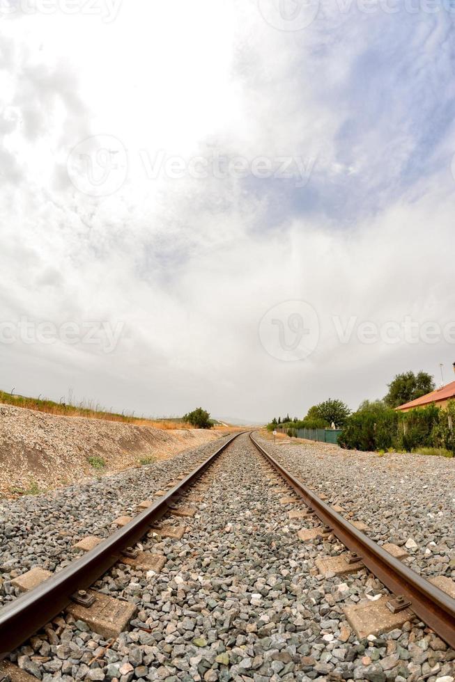 szenisch Eisenbahn Aussicht foto