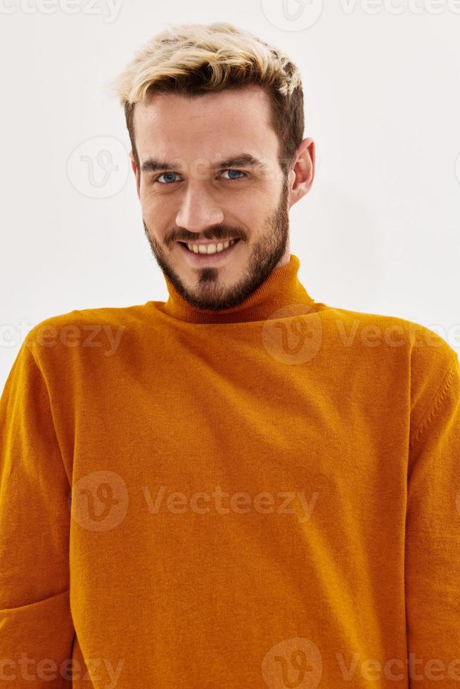 Mann Mode Selbstvertrauen modern Stil Herren Kleidung Studio foto