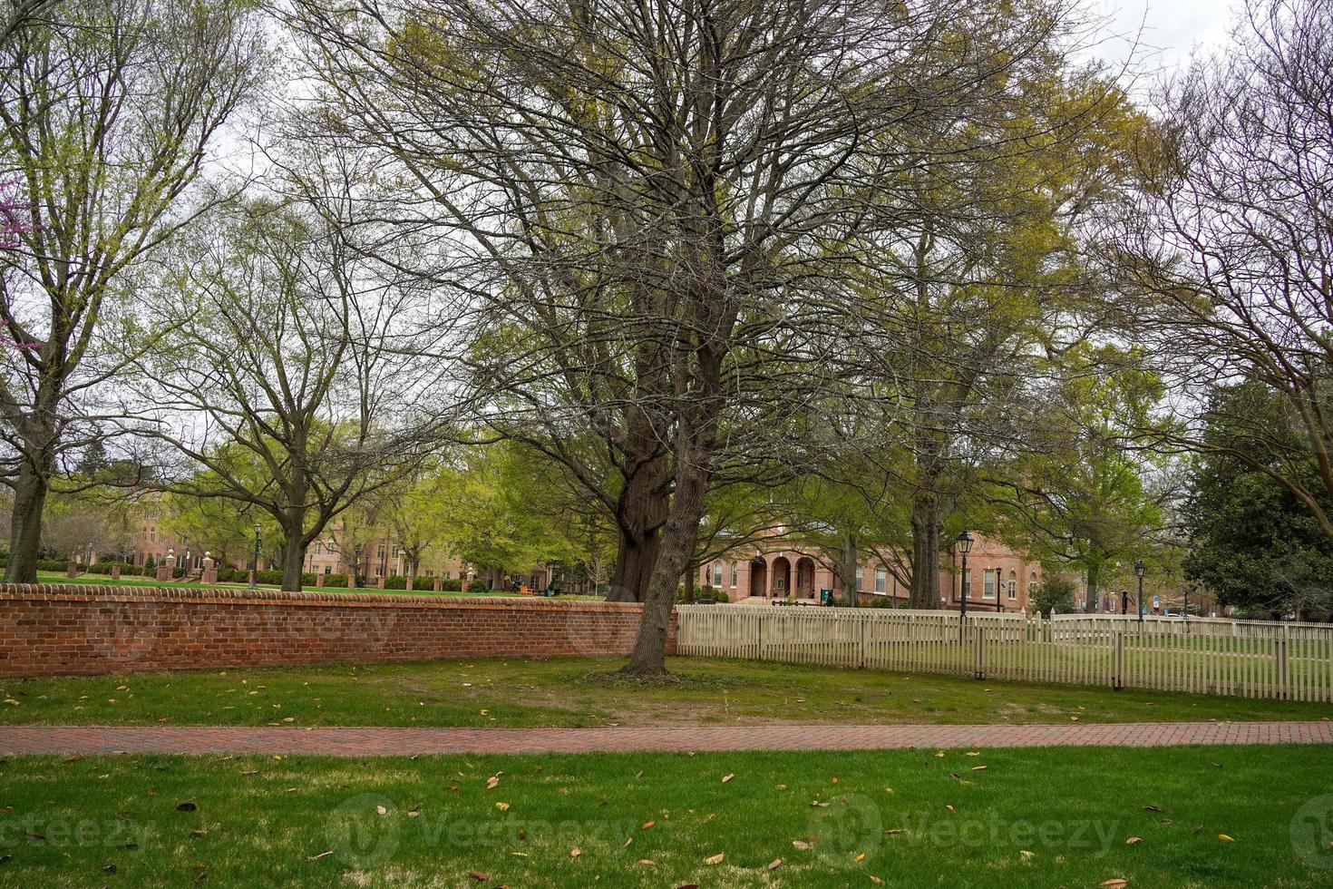 Wilhelm und Maria Universität gechartert im 1693 im williamsburg. foto