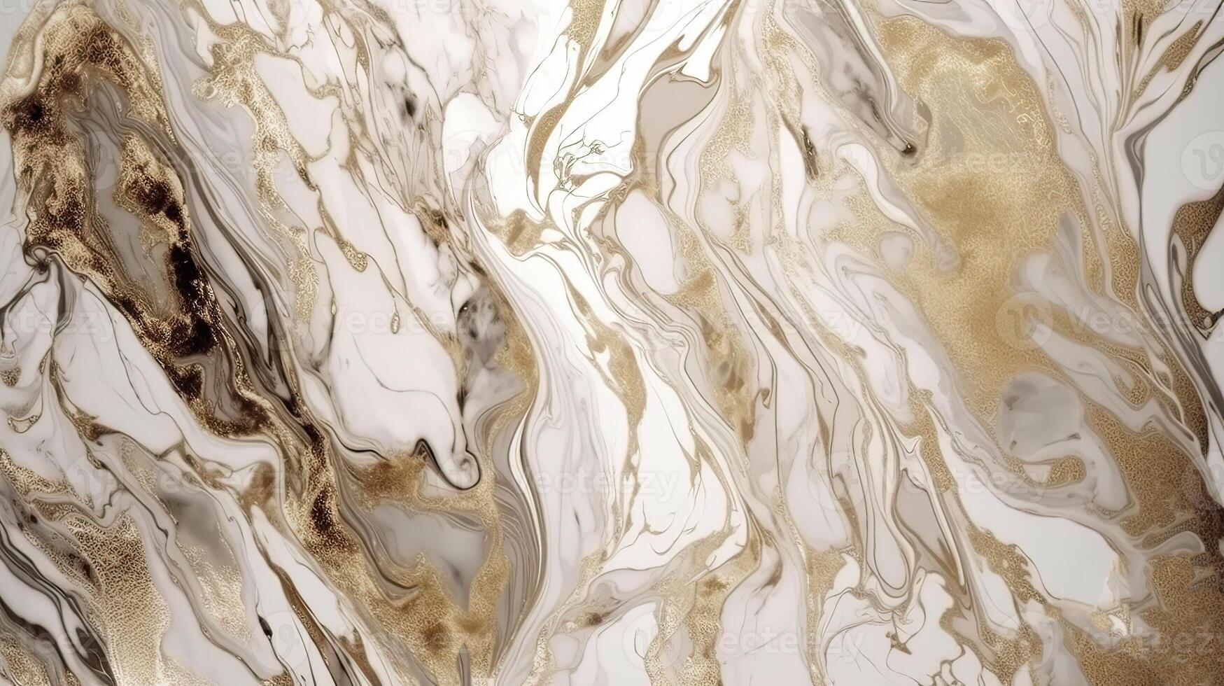 Luxus Marmor Textur Hintergrund Weiß Gold. natürlich Stein Material Muster generativ ai foto