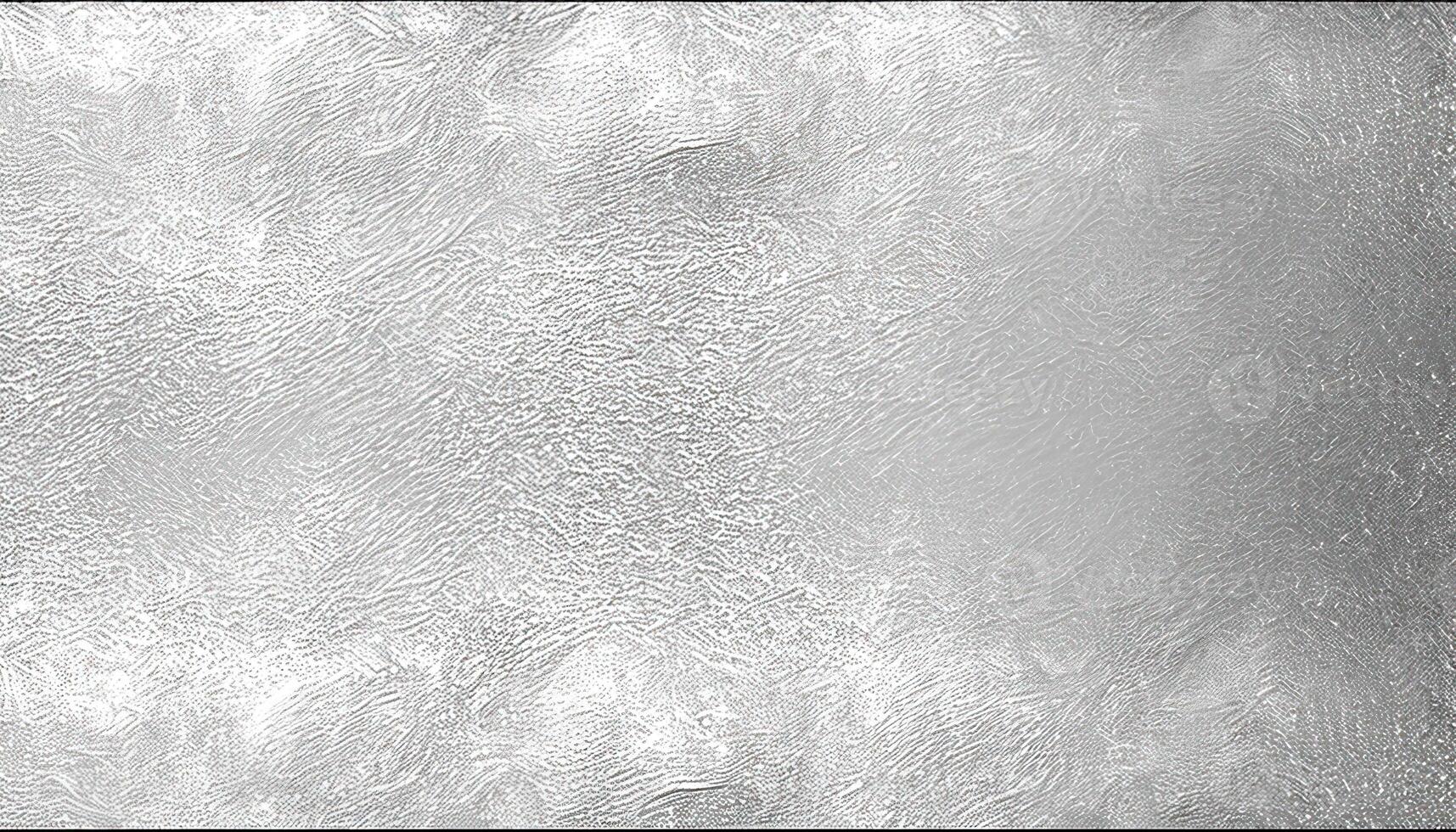 glänzend grau Blatt Silber vereiteln Textur Hintergrund. generativ ai. foto