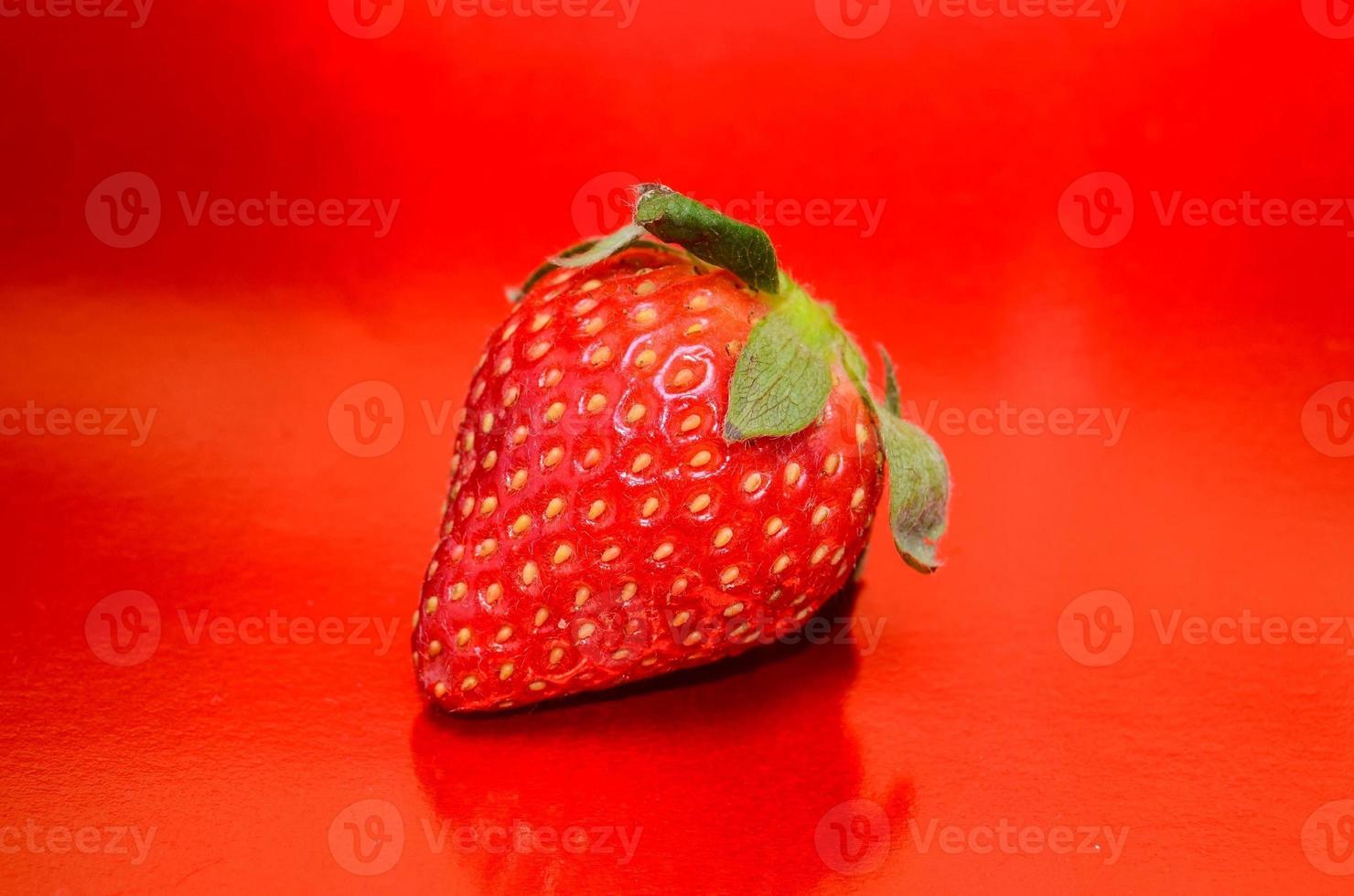 Hintergrund mit Erdbeeren foto