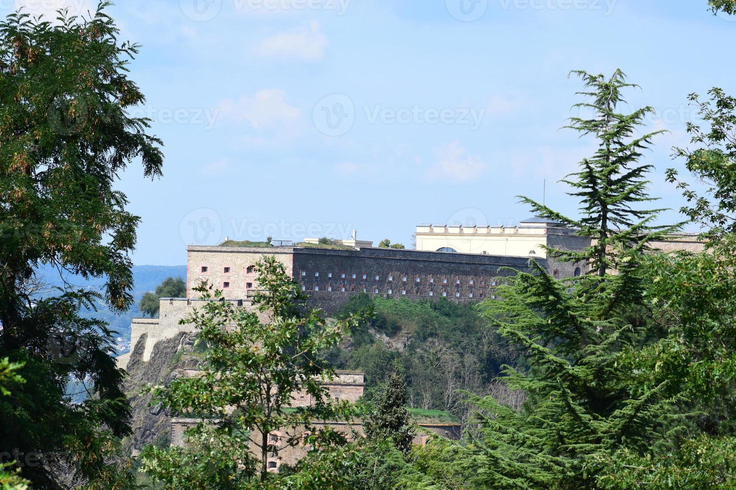 festung ehrenbreitstein, Süd Seite foto