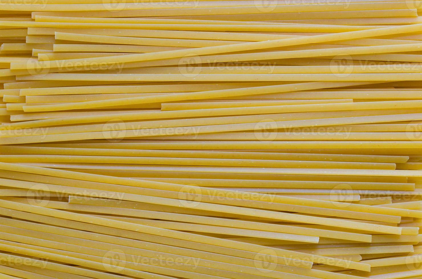 Fettucini Spaghetti Nahansicht Detail foto