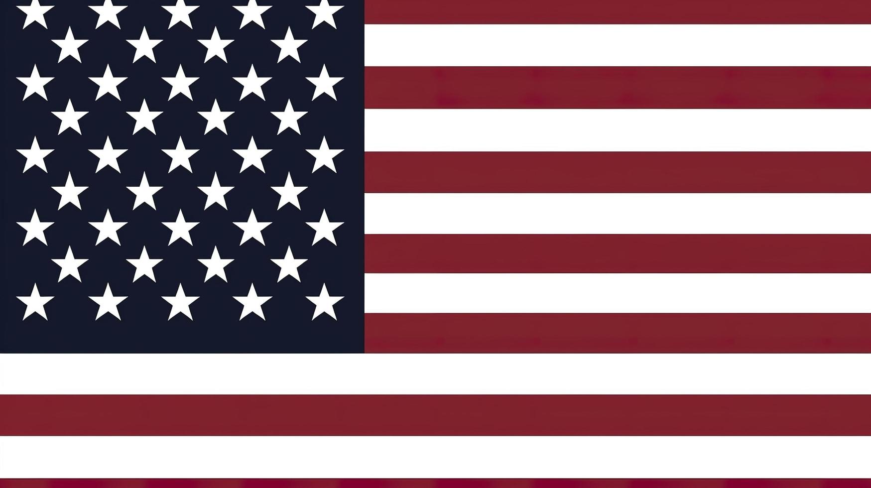 kostenlos Illustration von USA Flagge, erzeugen ai foto