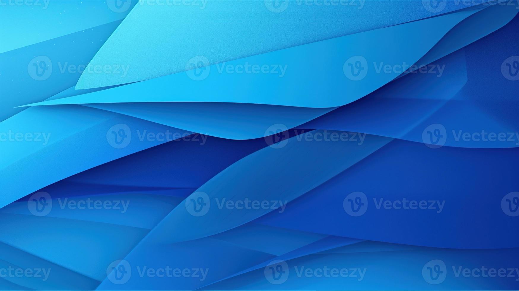 abstrakt Blau Hintergrund mit glatt Linien und Wellen, 3d Illustration foto