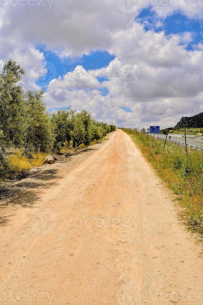 Straße auf dem Land foto