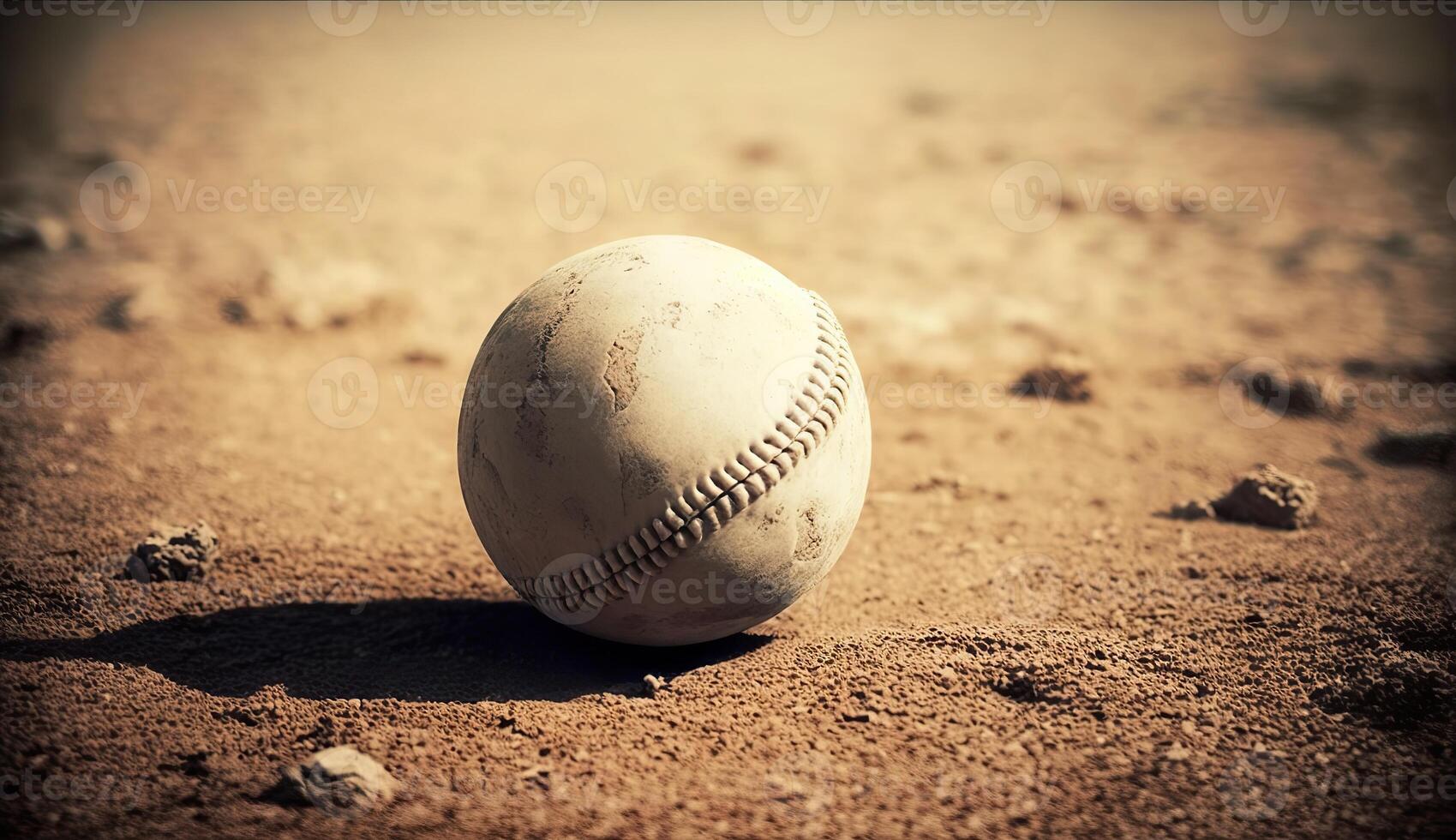 ai generiert. generativ ai. amerikanisch National Spiel Baseball Ball. im Jahrgang retro Stil. können Sein benutzt zum Dekoration oder Marketing. Grafik Kunst Illustration. foto