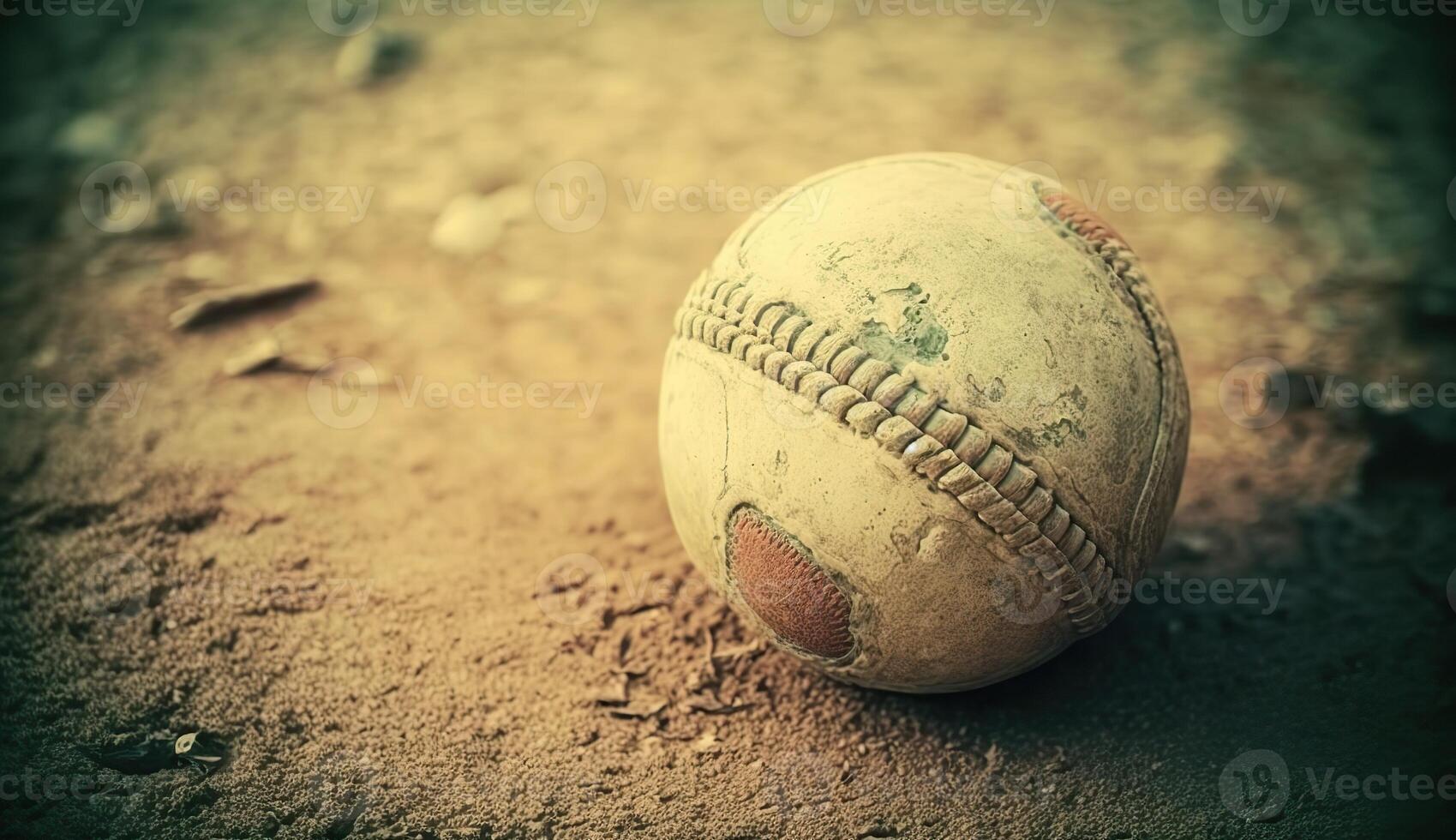 ai generiert. generativ ai. amerikanisch National Spiel Baseball Ball. im Jahrgang retro Stil. können Sein benutzt zum Dekoration oder Marketing. Grafik Kunst Illustration. foto