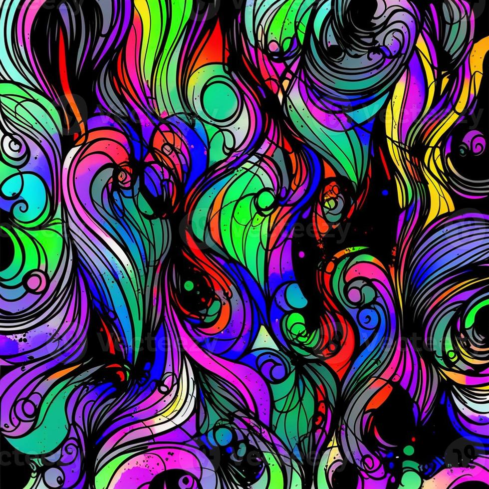 abstrakt Textur Hintergrund, abstrakt Flüssigkeit Hintergrund, Digital gemalt Hintergrund foto