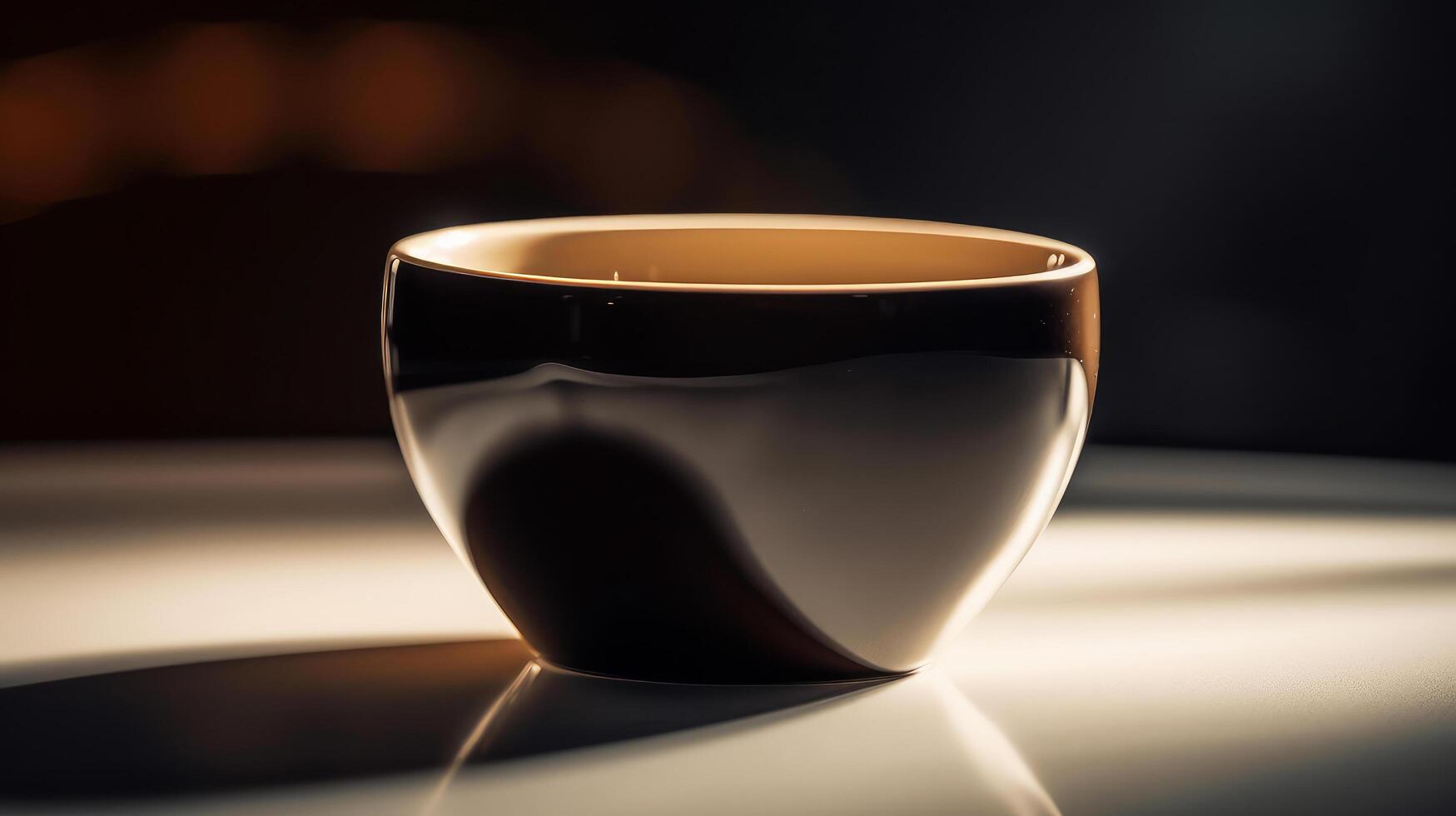 Tasse von Kaffee. Illustration ai generativ foto