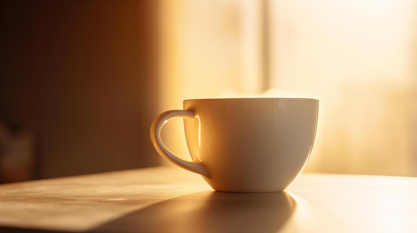 abstrakt Kaffee Hintergrund. Illustration ai generativ foto