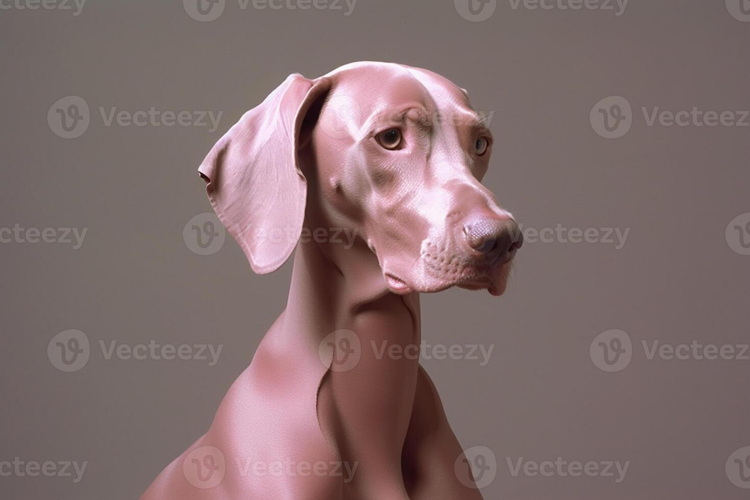 ai generiert Weimaraner Hund. futuristisch ästhetisch foto