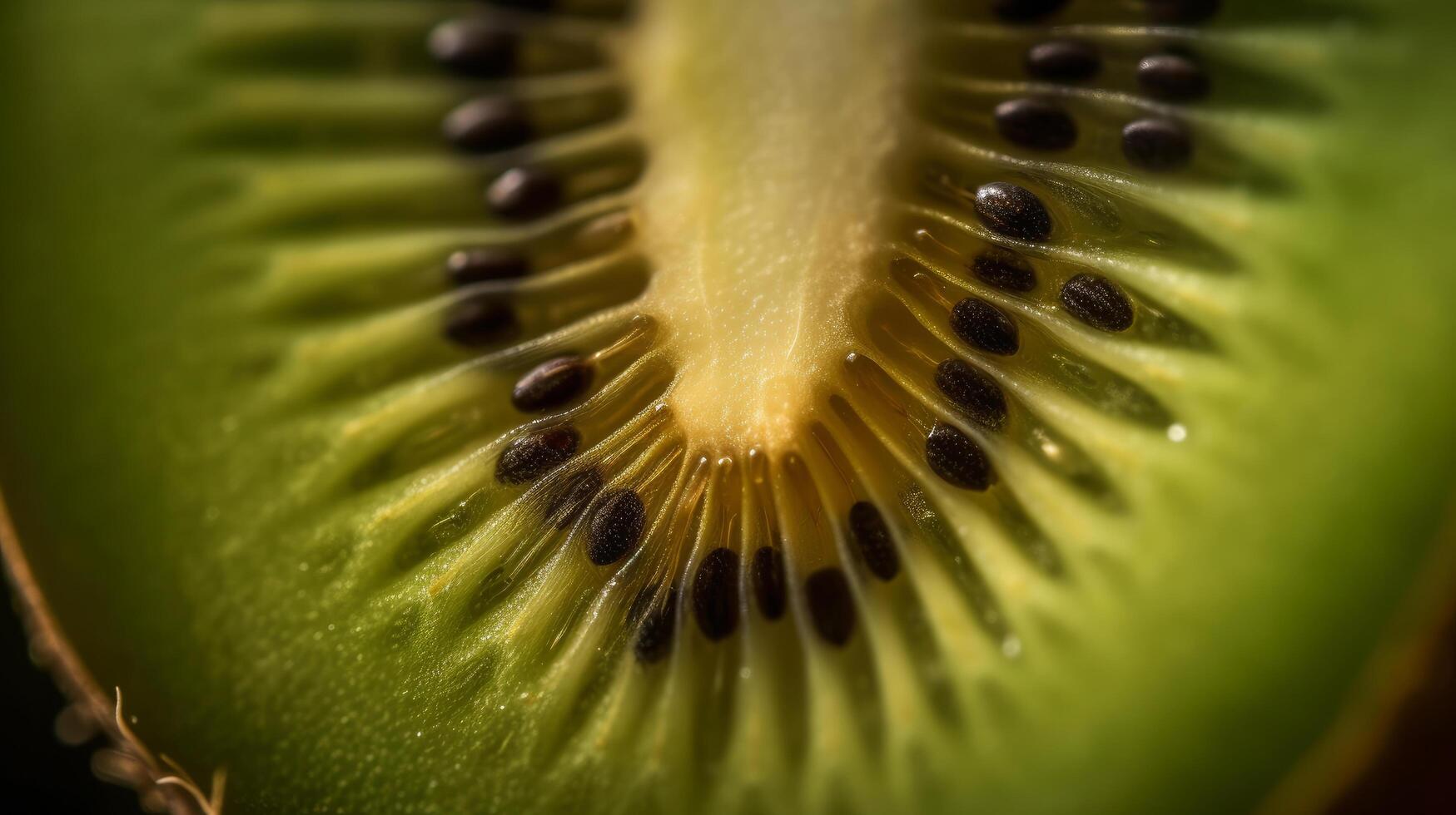 Kiwi Hintergrund. Illustration ai generativ foto