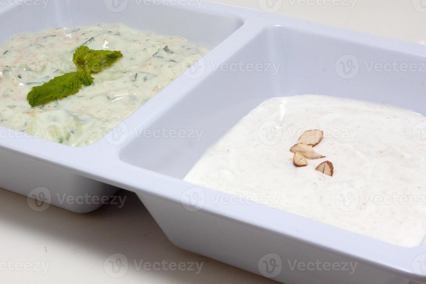 Gurke Minze und Dill Joghurt Soße foto