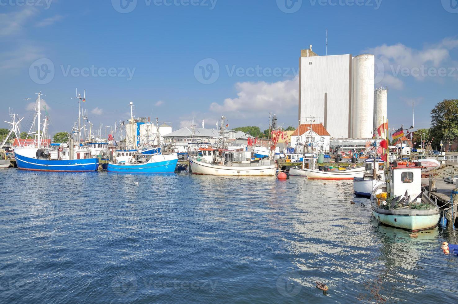 Hafen von burgstaaken,fehmarn,ostsee Meer, Schleswig-Holstein, Deutschland foto