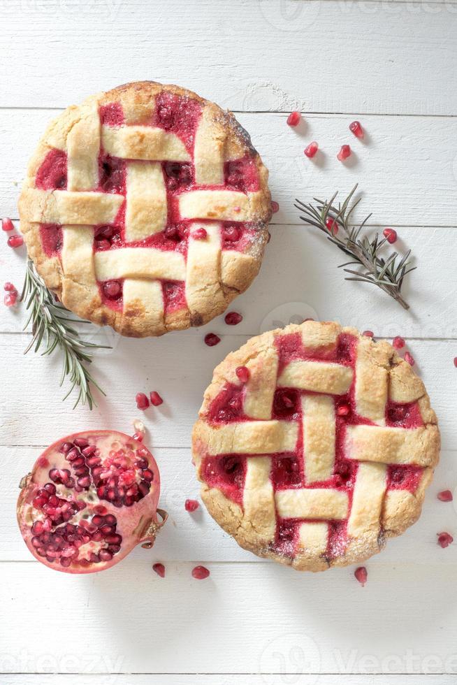 Französisch Obst Torte Kuchen foto