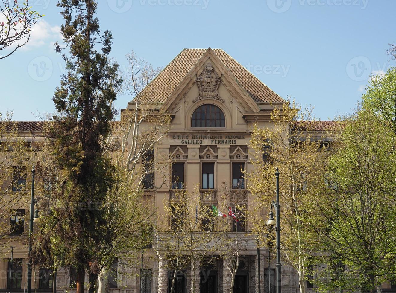 Galileo Ferraris National elektrotechnisch Institut im Turin foto