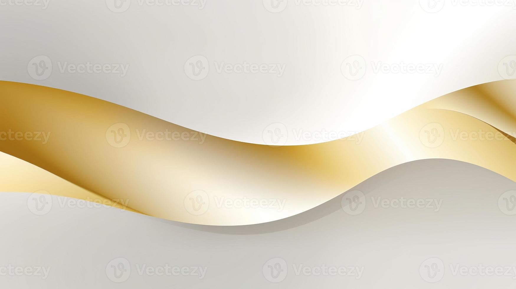 Luxus Hintergrund mit golden Linien, abstrakt Hintergrund mit gebogen Gold foto