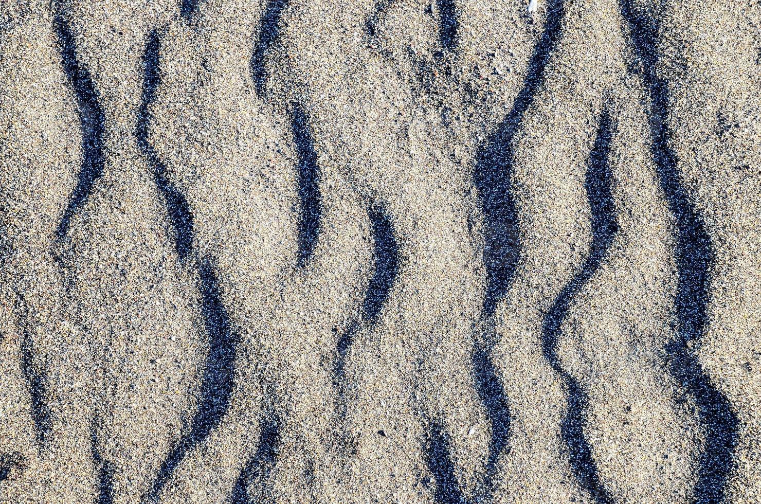 Textur von Sand foto