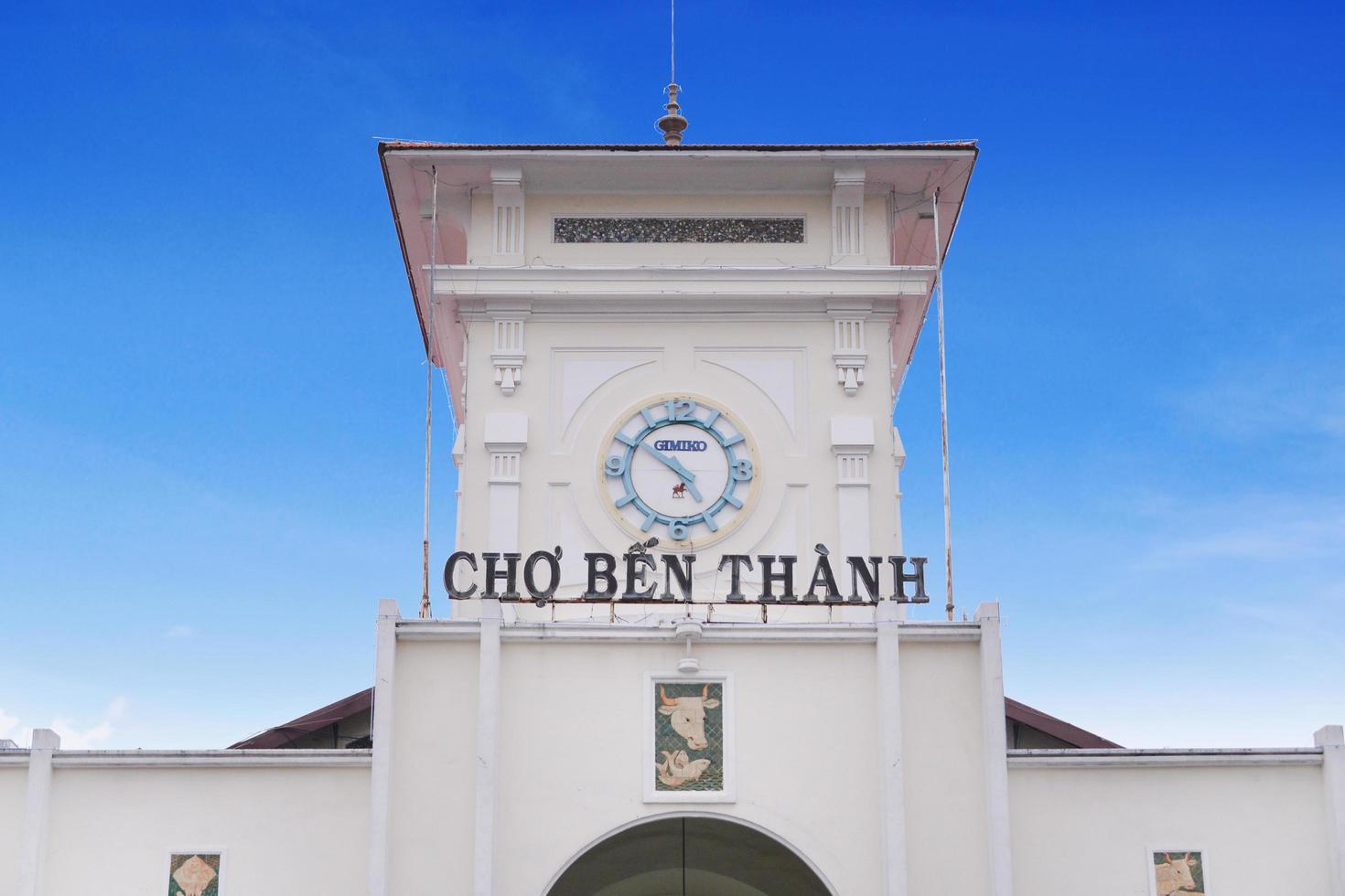 ho Chi minh Stadt, Vietnam - - dez 10, 2016-cho ben danke oder ben danke Markt im ho Chi minh Stadt, Vietnam. ben danke Markt ist größte Markt und Attraktion im ho Chi minh Stadt foto