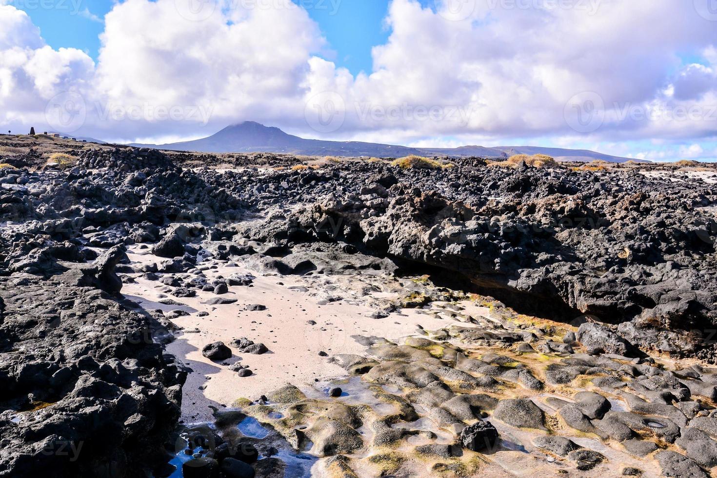 Landschaft im tropisch vulkanisch Kanarienvogel Inseln Spanien foto