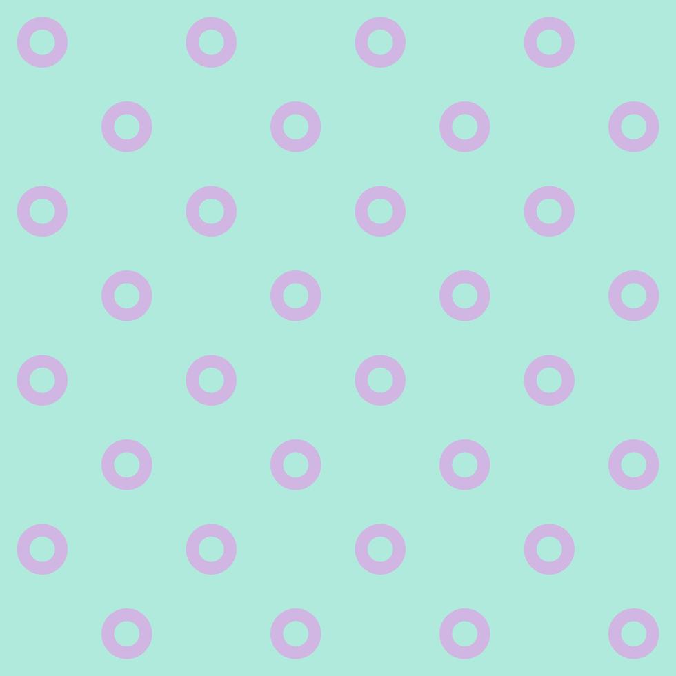 ein süß Grün und lila Pastell- nahtlos Muster von das Kreis mit ein Hintergrund im Strand Konzept Sommer- Thema, Illustration foto