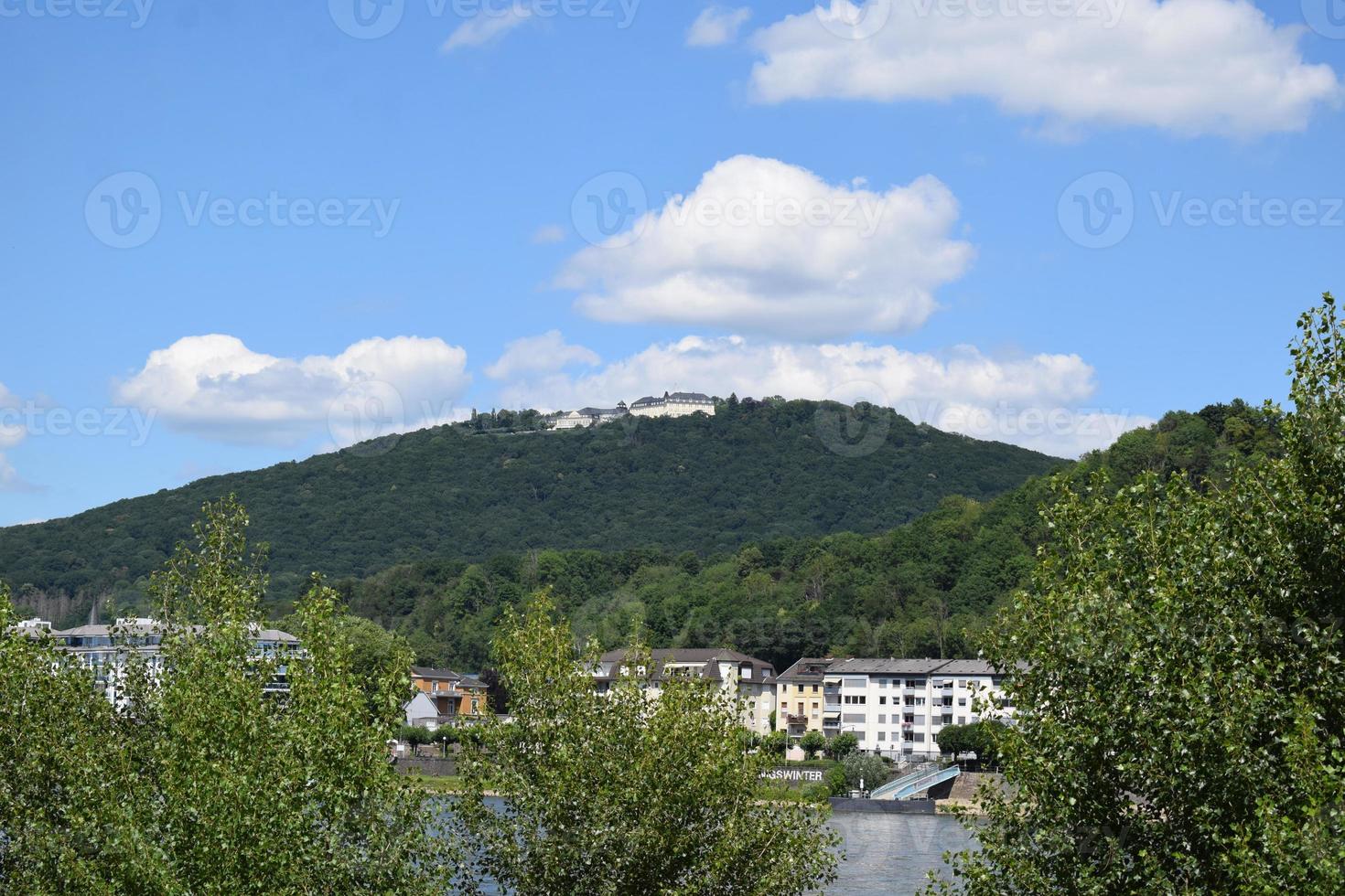 petersberg über Königswinter in der Nähe von Bonn foto