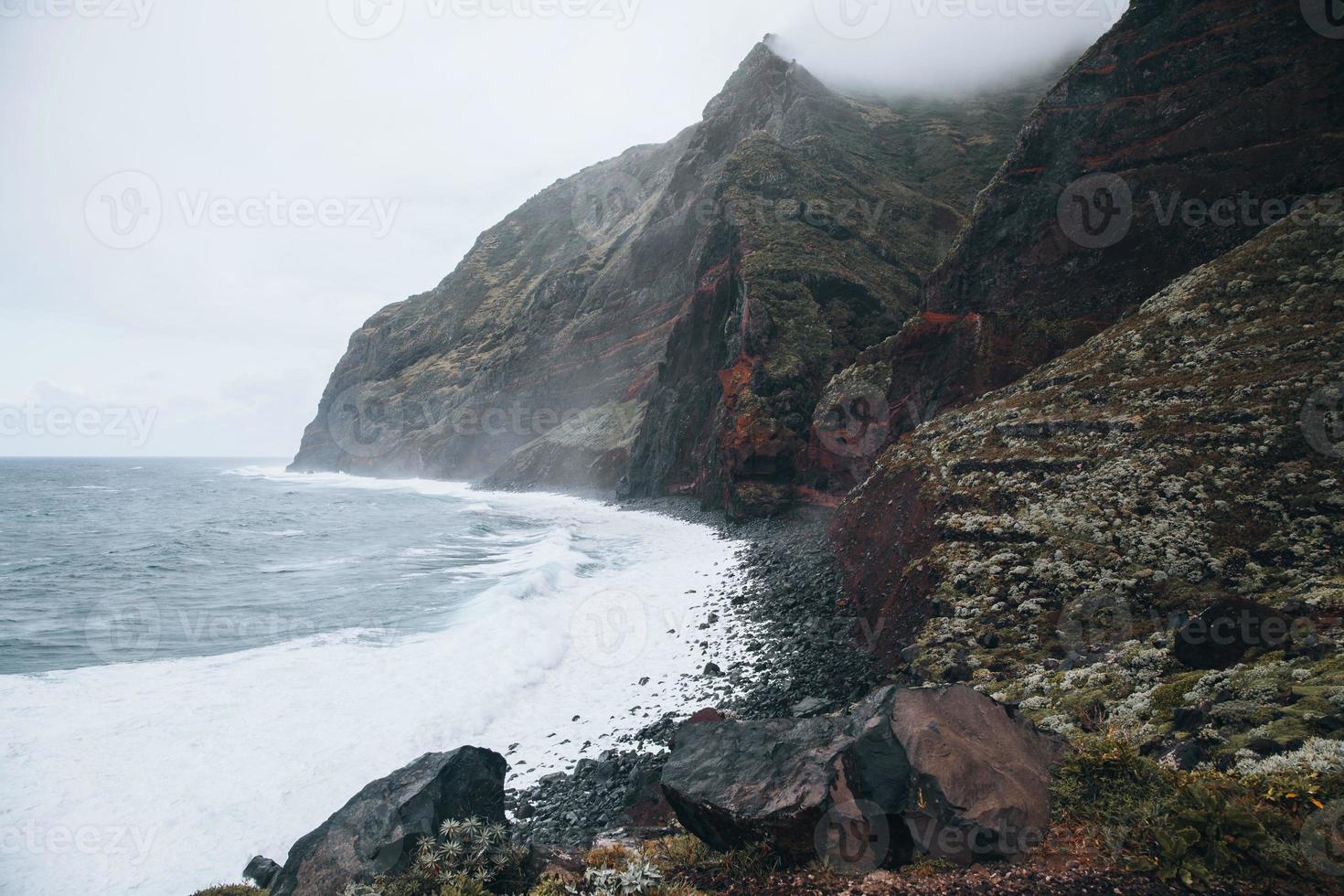 Ansichten von Achadas da Cruz im Madeira, Portugal foto