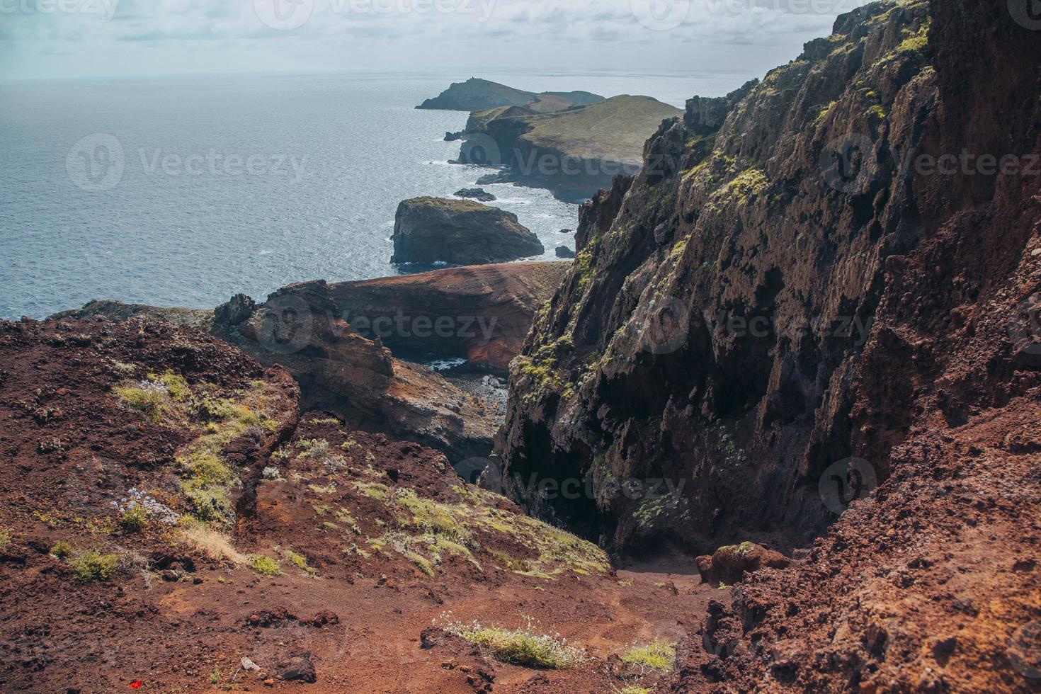 ponta de sao lourenco Wandern Bereich im Madeira, Portugal foto