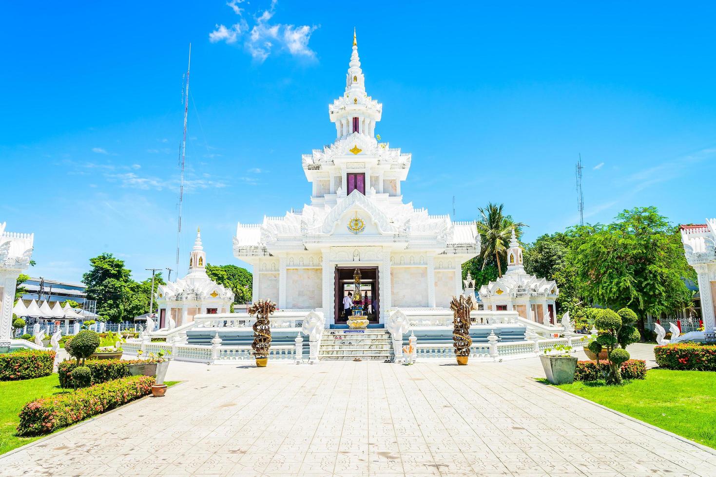 der säulenschrein der stadt, nakhon si thammarat, thailand foto