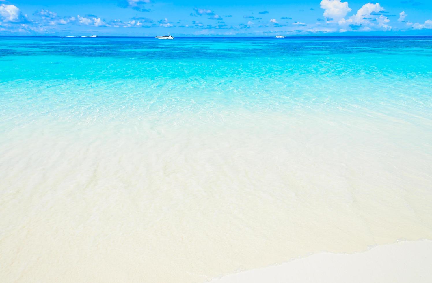 schöner tropischer Strandhintergrund foto