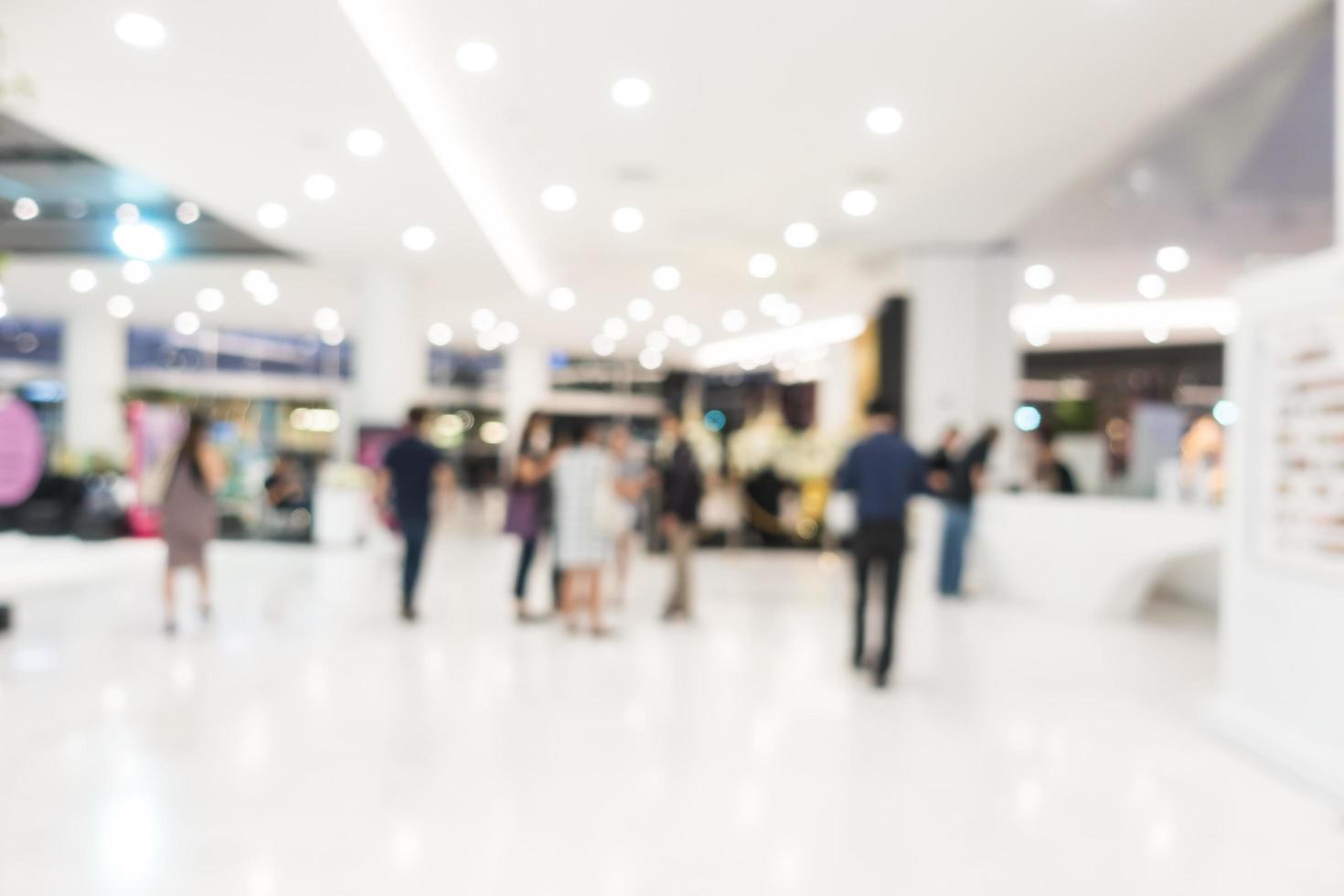 Einkaufszentrum und Einzelhandelsgeschäft Interieur für Hintergrund foto