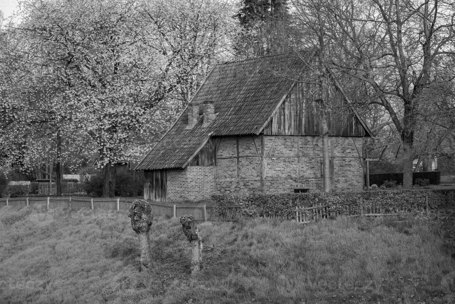 das klein Stadt von vreden im Westfalen foto