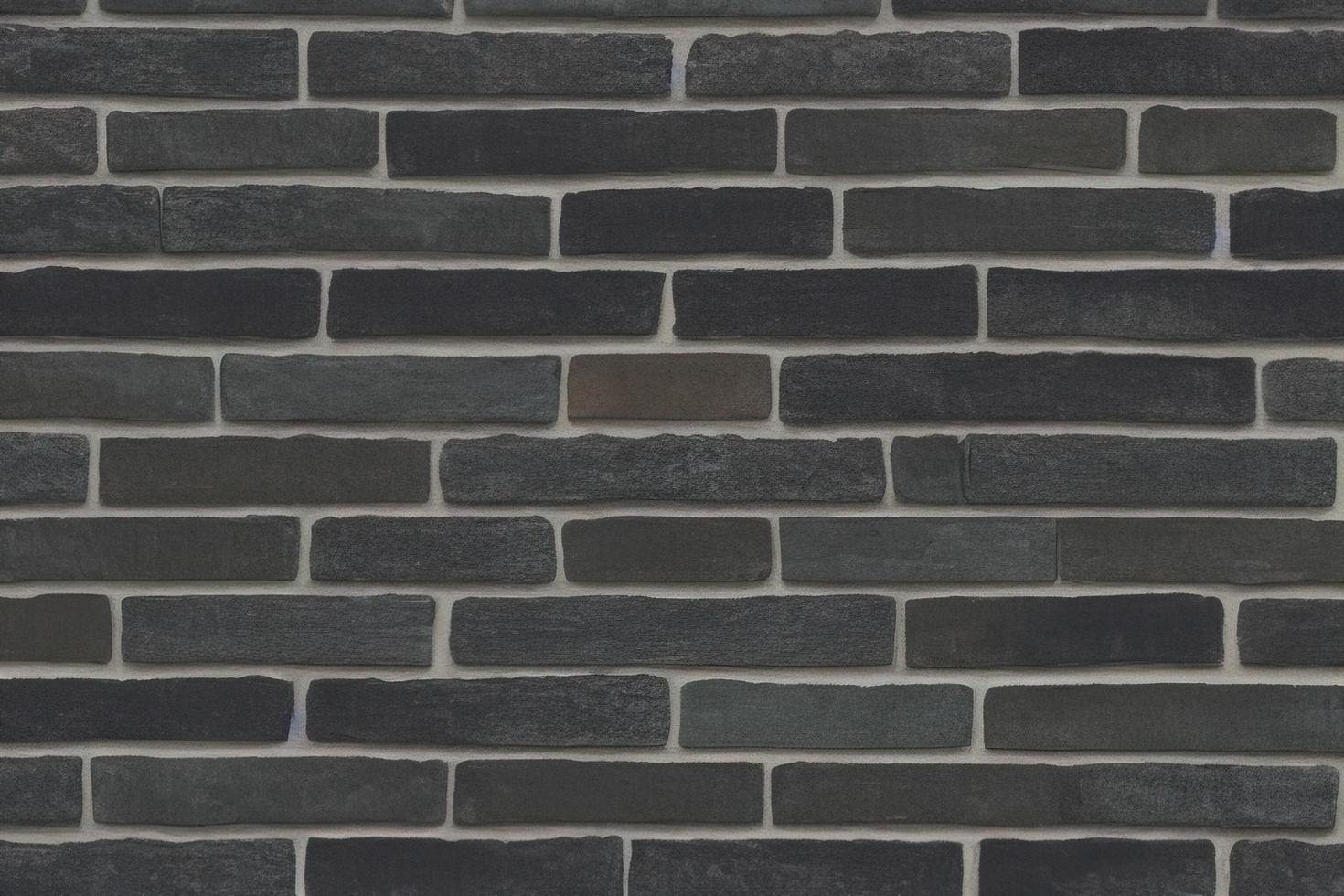 grau Backstein Mauer Textur Hintergrund. gefliest. foto