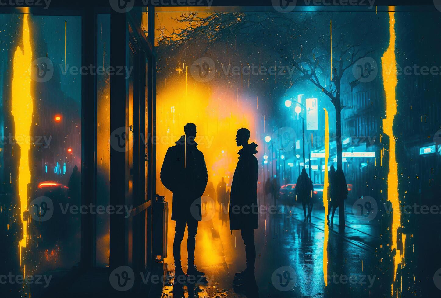 Neonleuchten Und Beleuchtung Des Radrads Bei Nacht, Das Konzept Der  Verkehrssicherheit Im Dunkeln Stockfoto - Bild von auslegung, dunkel:  175415826