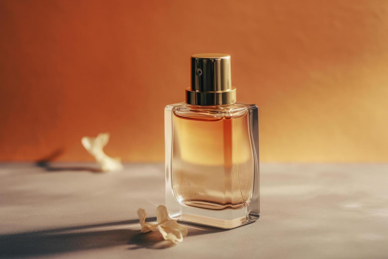 Parfüm Flasche. Illustration ai generativ foto