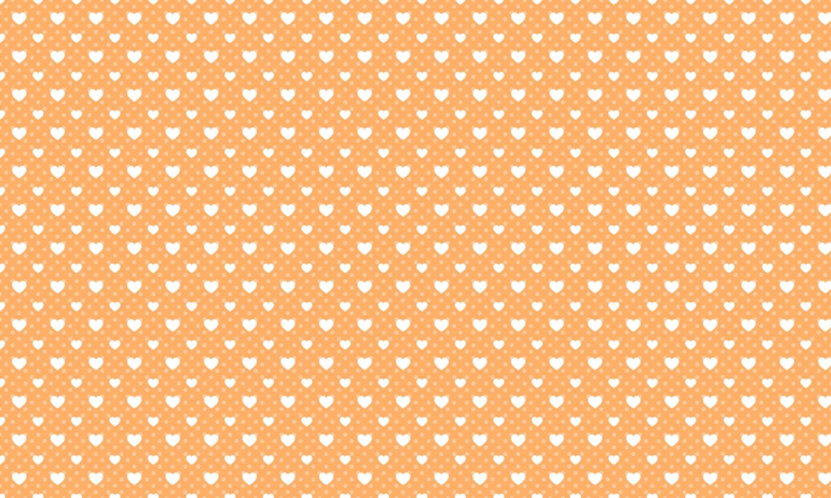 Orange Herz Muster Hintergrund foto