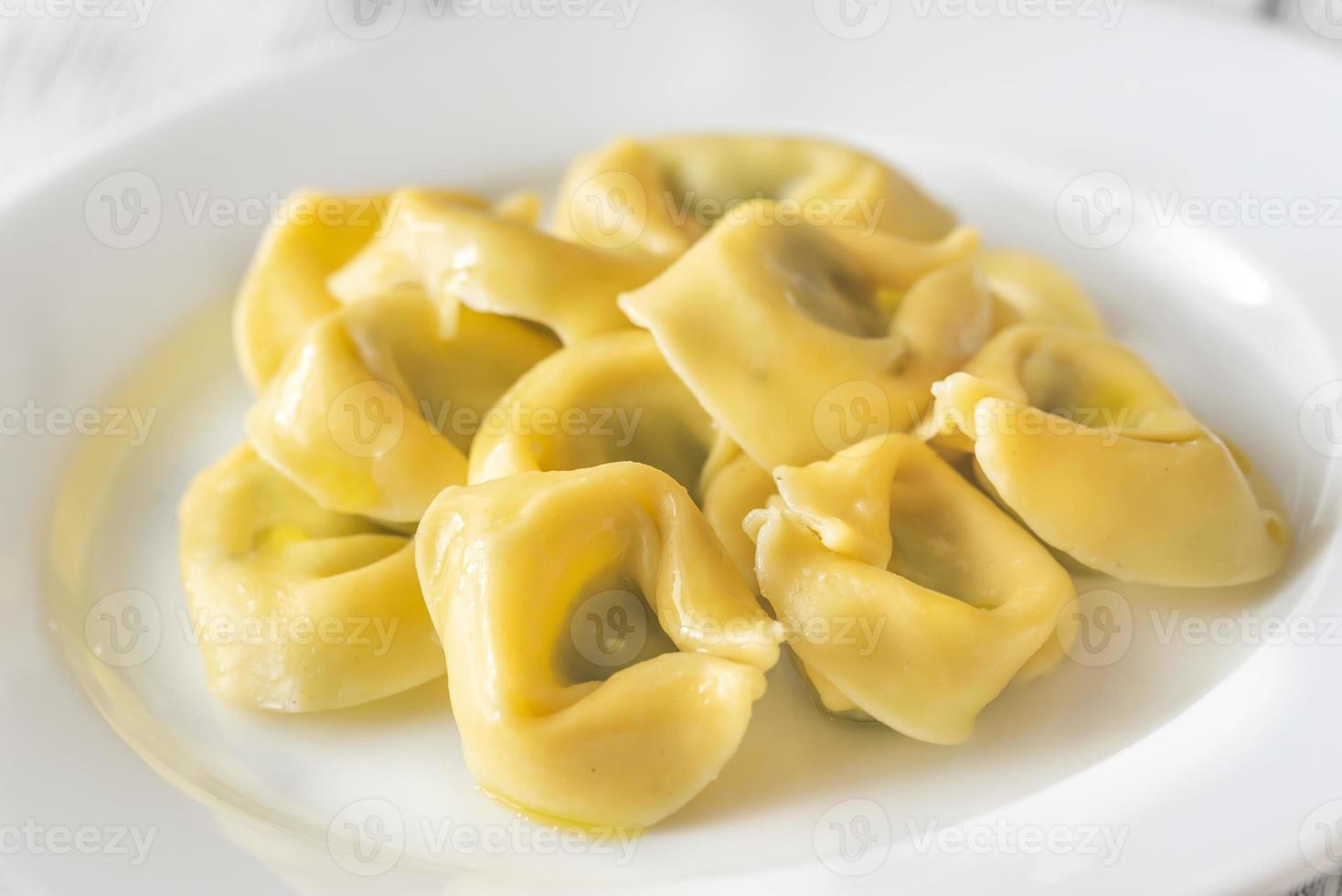 mit Ricotta gefüllte Tortelloni foto